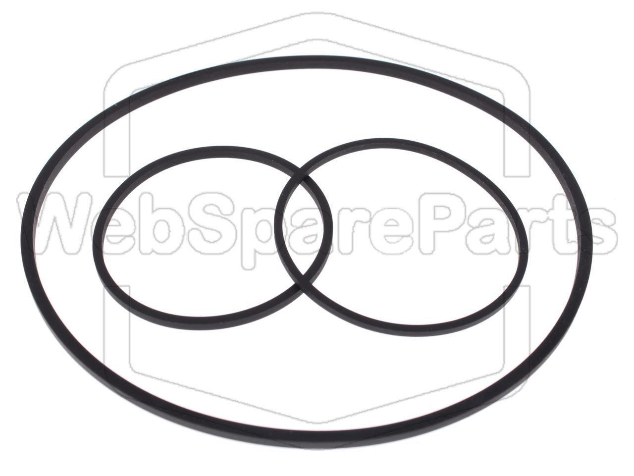 Kit Correias Para Video Cassette Siemens FM-391-865