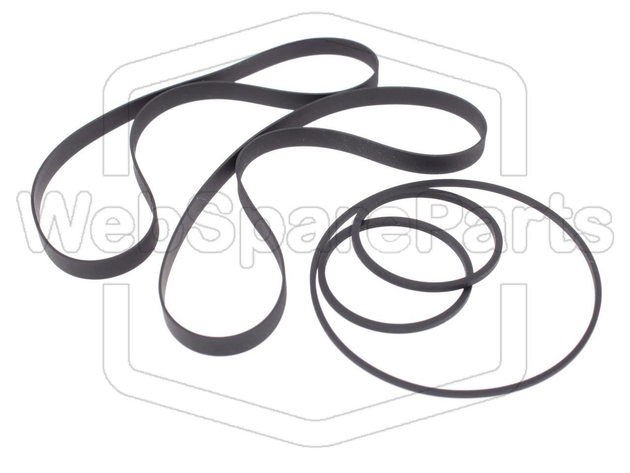 Kit Correias Para Deck de Cassetes Sony TC-WR570