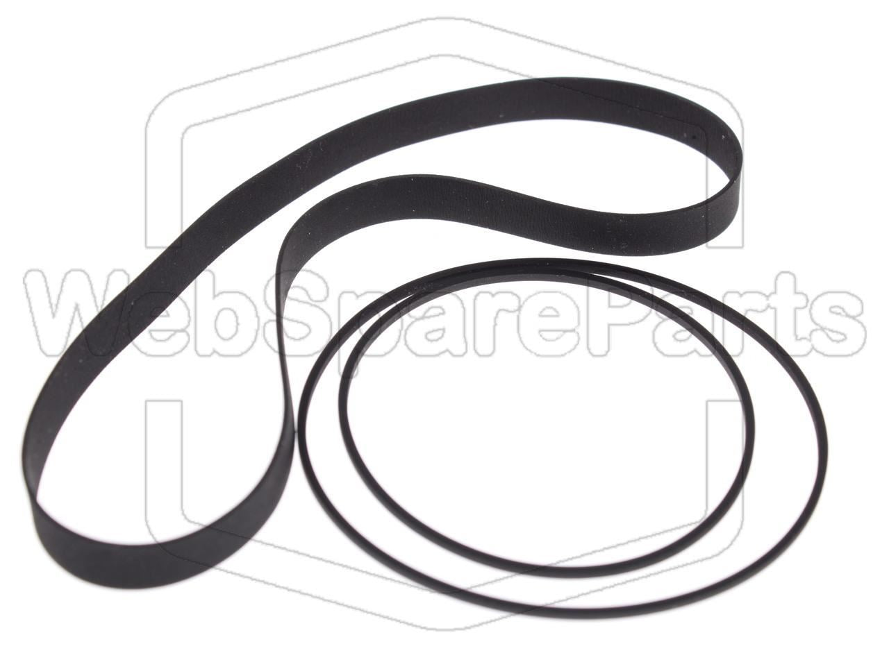 Kit de correias para video gravador Sharp VC-581