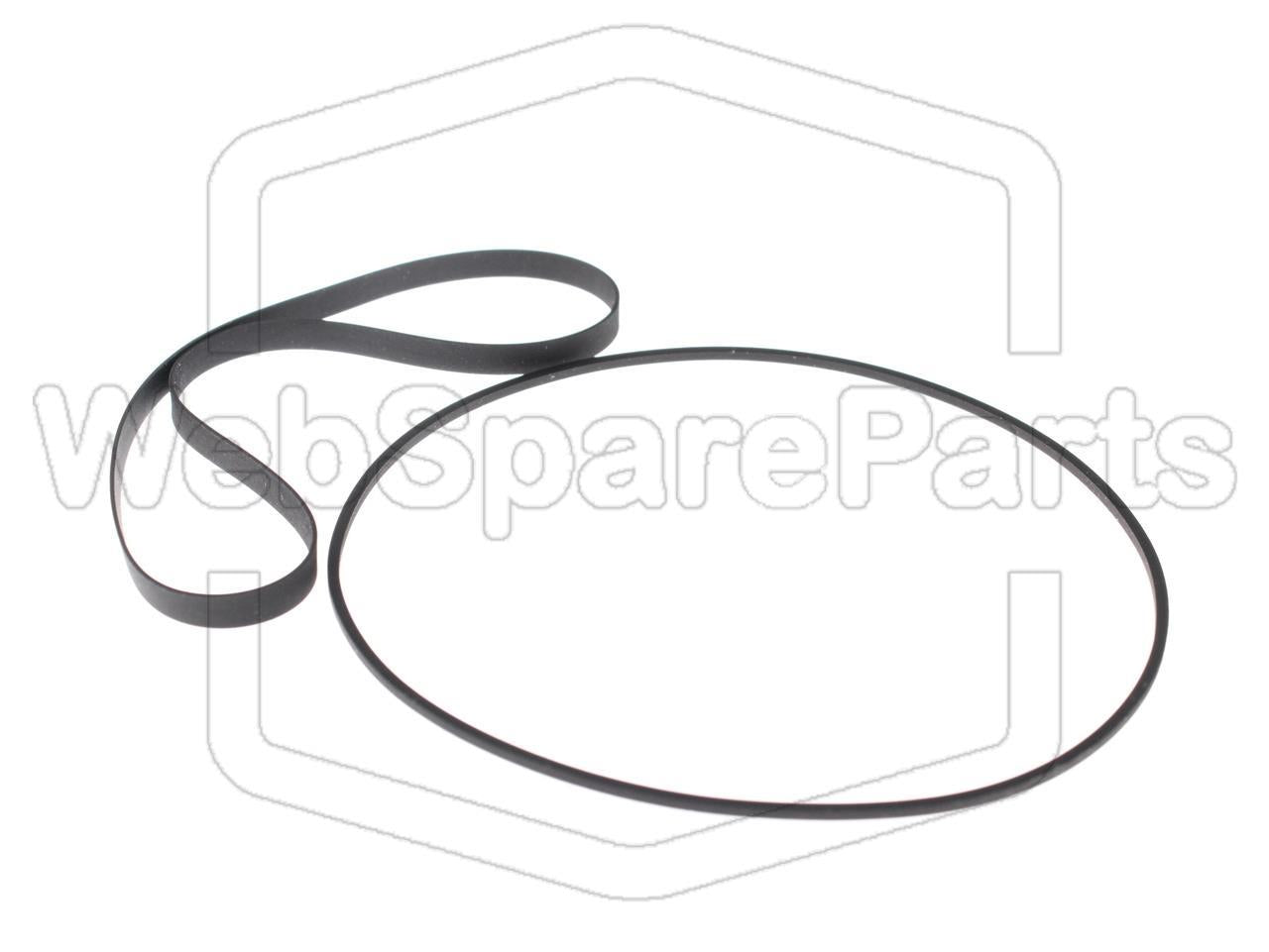 Kit de correias para deck de cassetes digital Magnavox DCC600