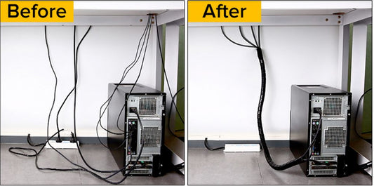 Fita em espiral para arrumar cabos (Organizador de Cabos) 14.6/16mm 3M