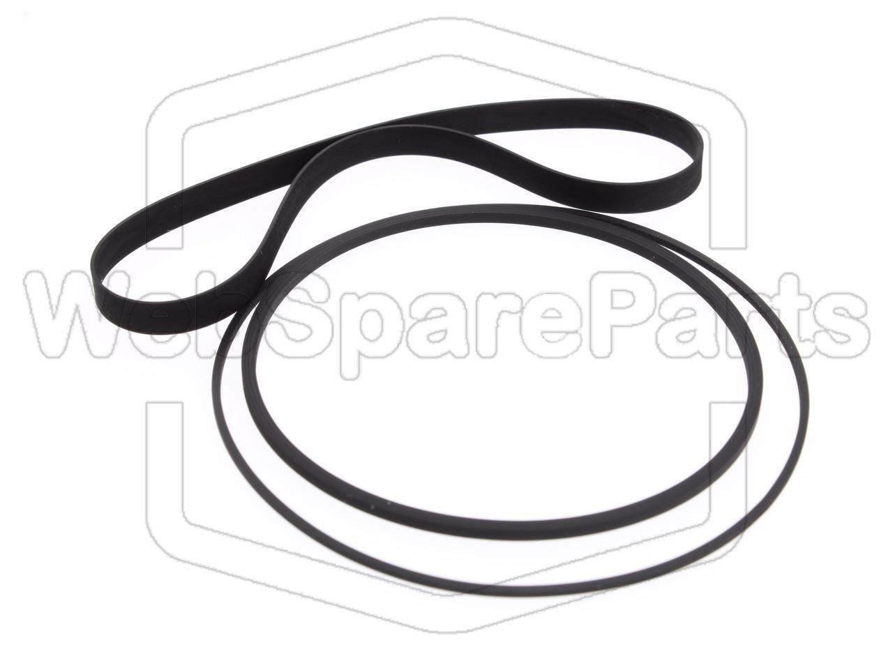 Kit Correias Para Deck de Cassetes Teac A-105