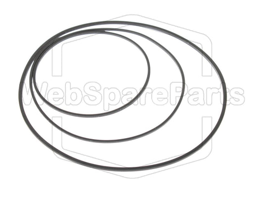Kit de correias para deck de cassetes Superscope CD310