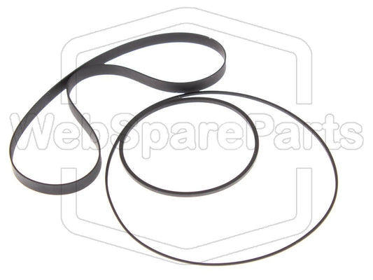 Kit de correias para deck de cassetes Sony TC-FX500R