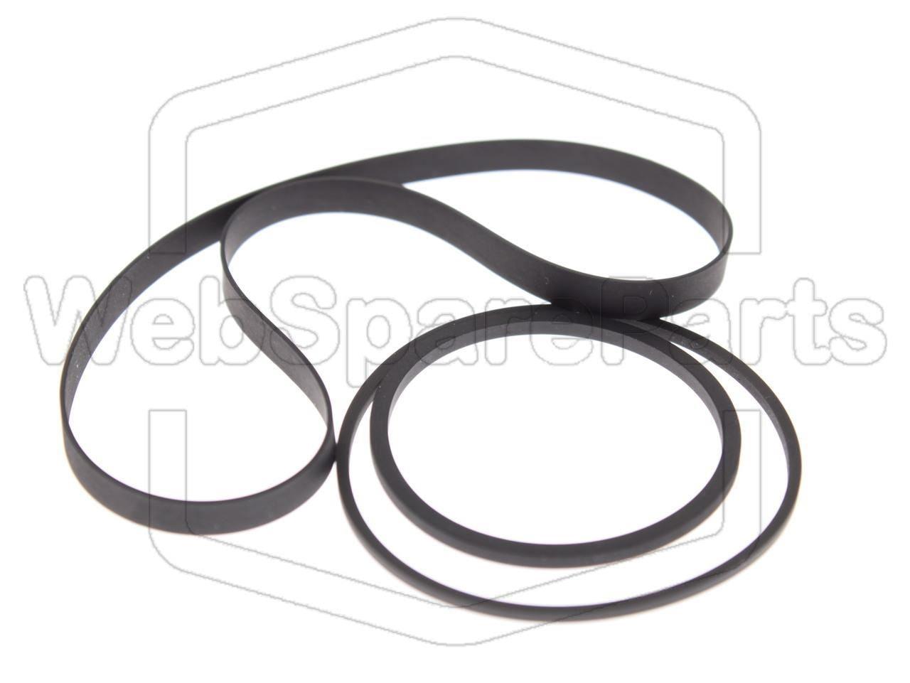 Kit Correias Para Leitor de Cassetes Stereo Kenwood KX-3050