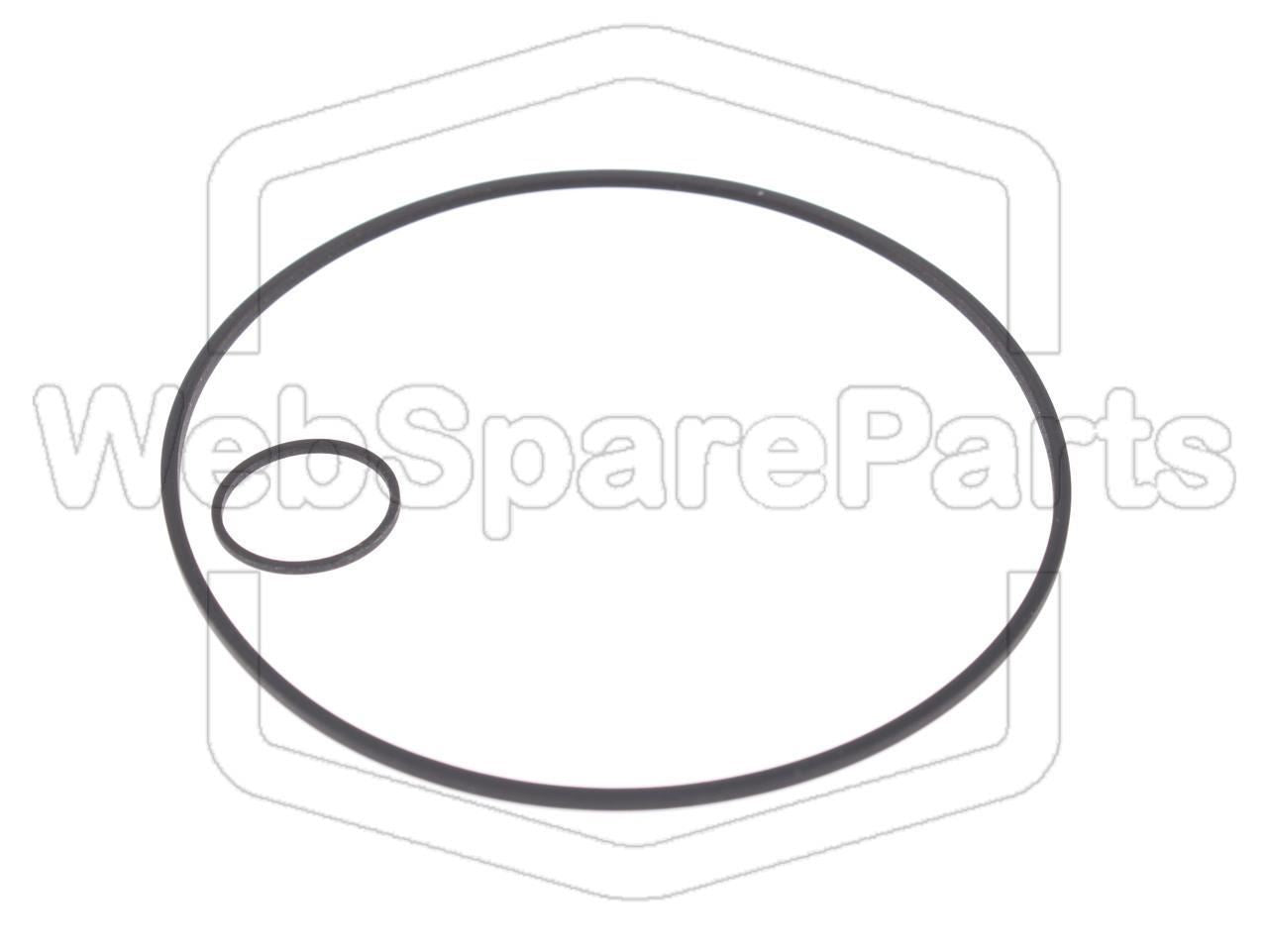 Kit de correias para auto-rádio leitor de cassetes Pioneer KEH-4080