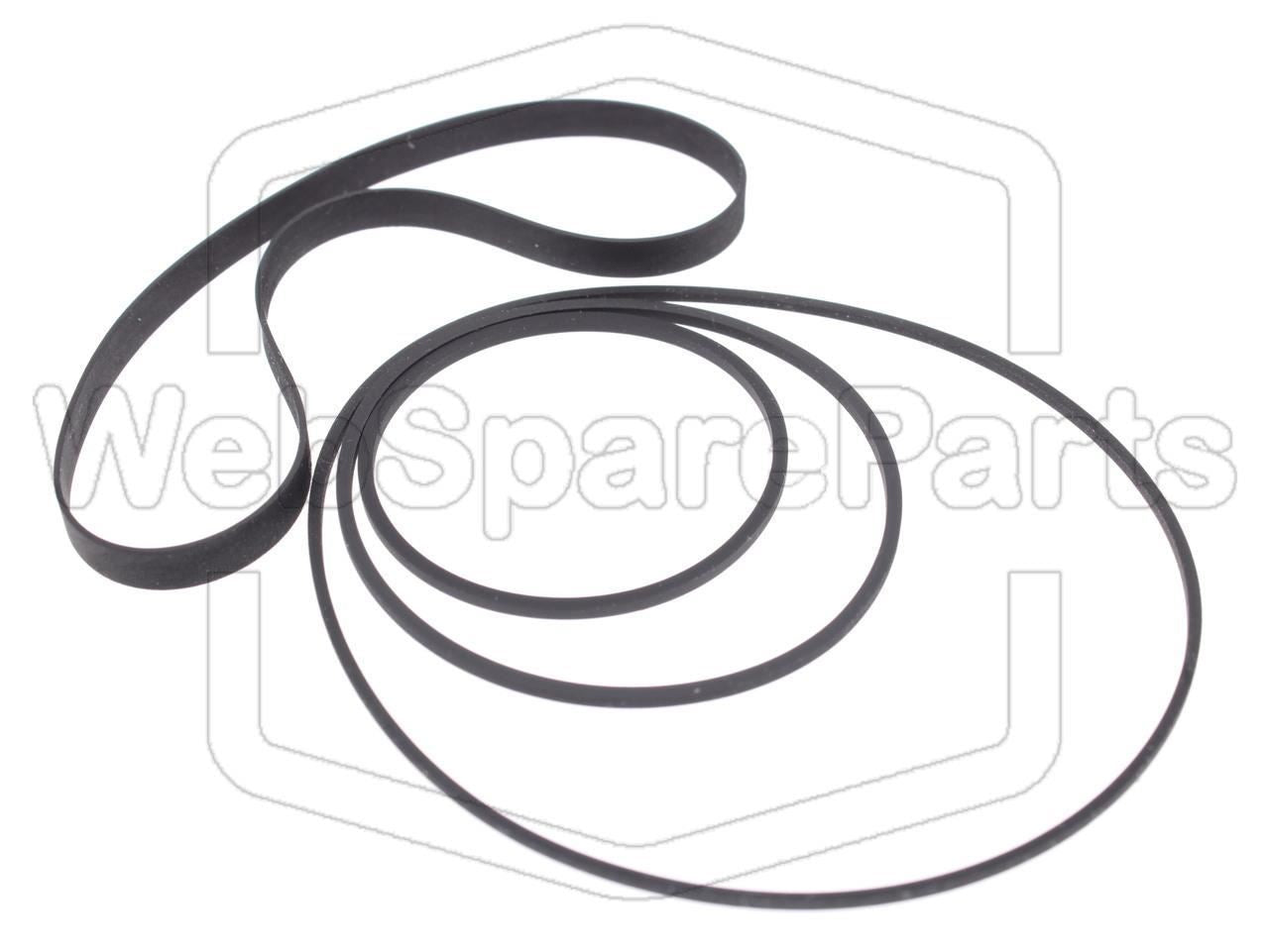 Kit Correias Para Deck de Cassetes Grundig CF 7250