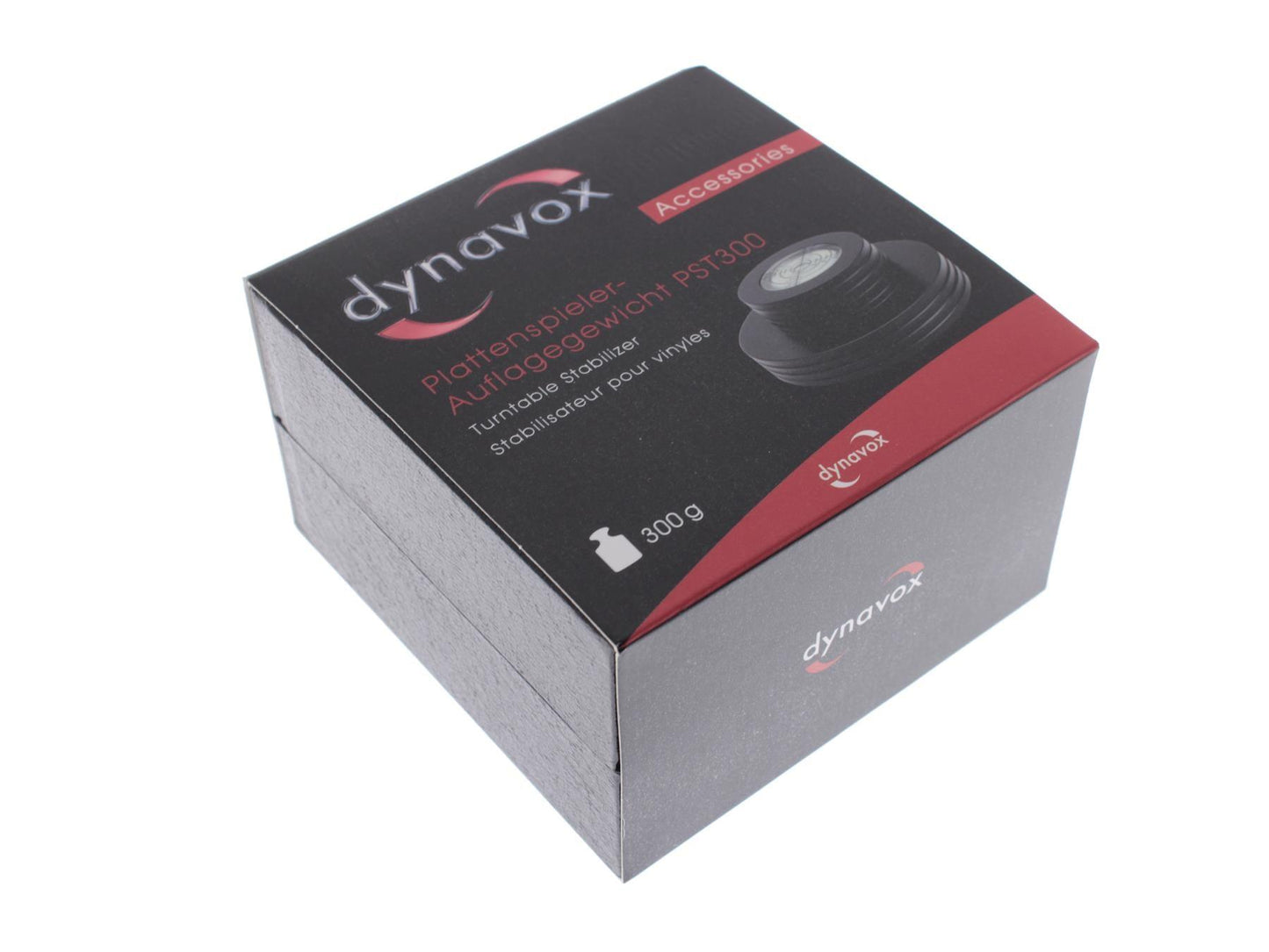 Estabilizador Para Discos de Vinil Preto Com Nivel da Dynavox PST300