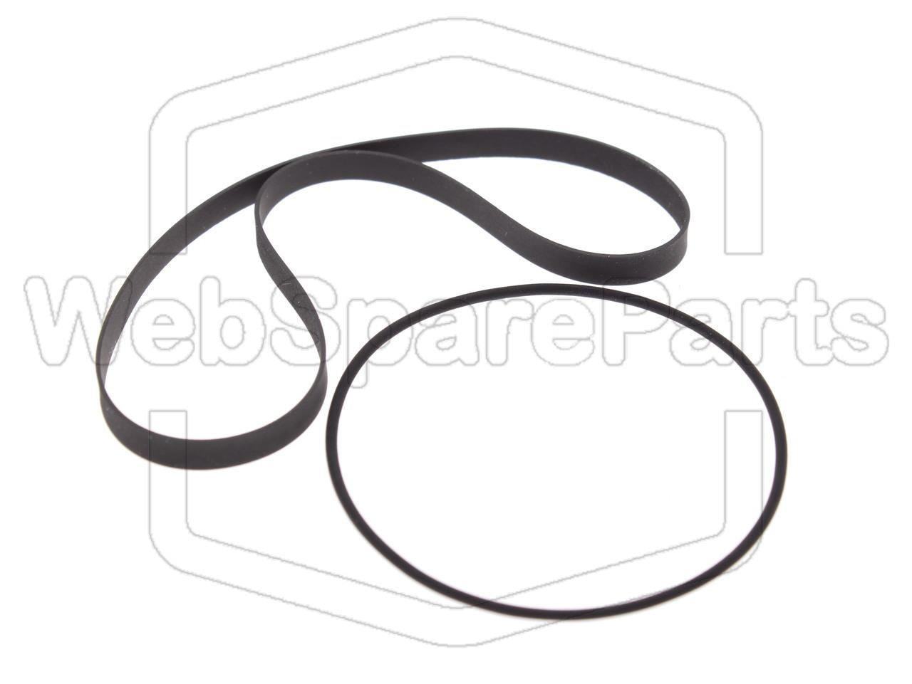 Kit Correias Para Deck de Cassetes Panasonic RX-DS20