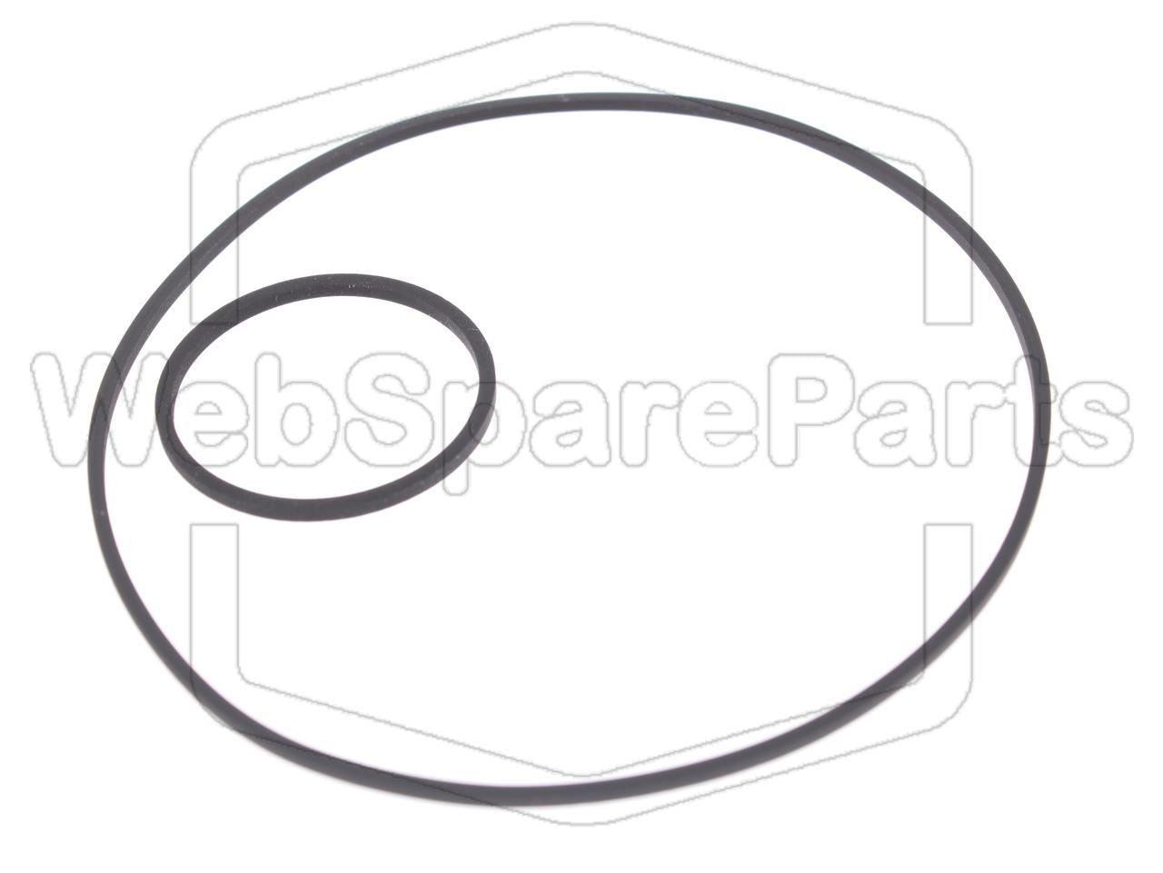 Kit Correias Para Deck de Cassetes Philips EL-3301