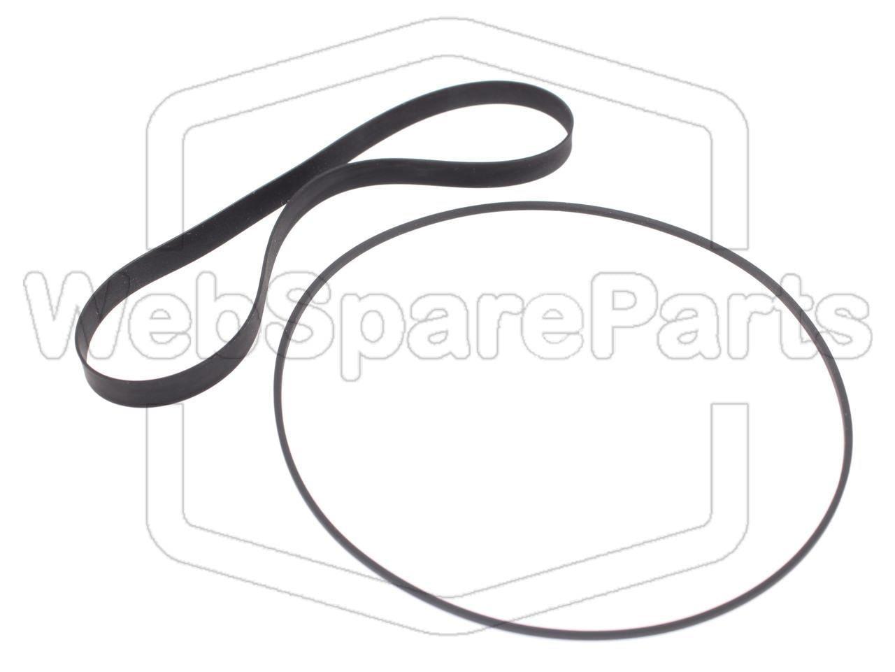 Kit Correias Para Deck de Cassetes Sony TC-K33