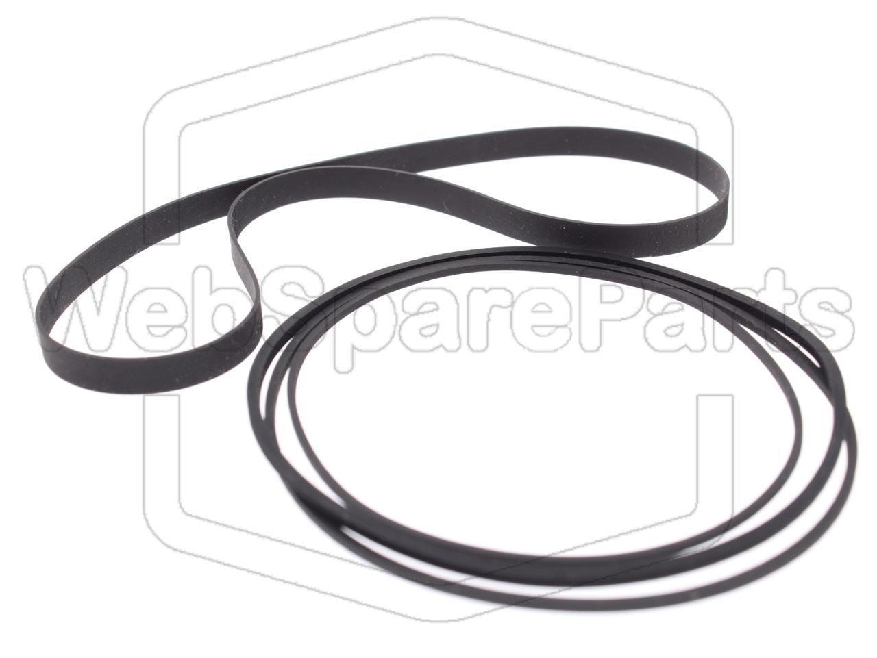 Kit Correias Para Deck de Cassetes Sony TC-K6