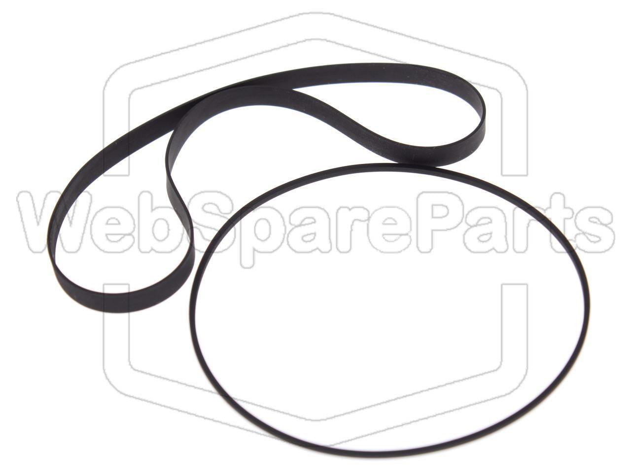 Kit Correias Para Leitor de Bobines Akai GX-1820