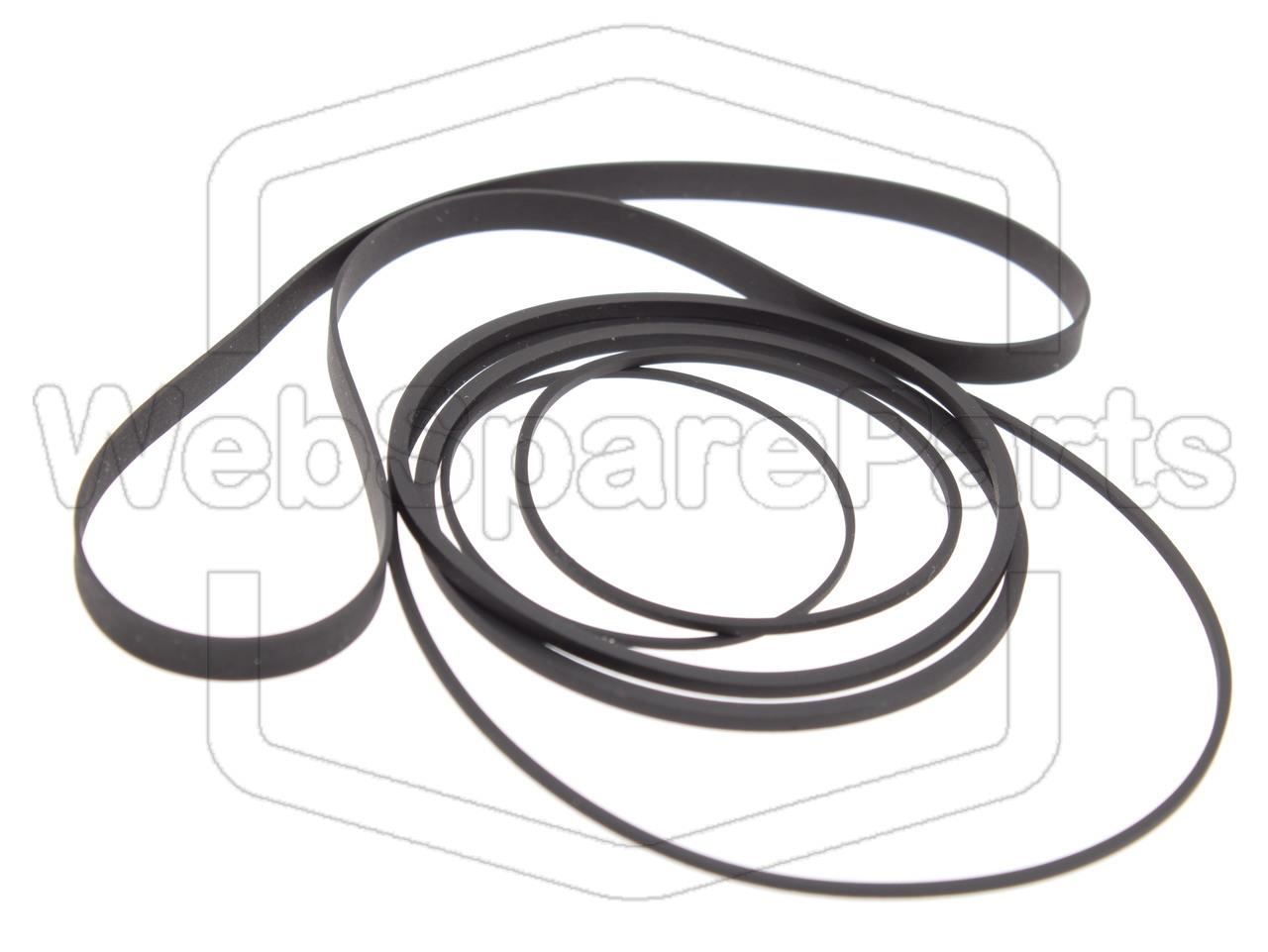 Kit Correias Para Deck de Cassetes Pioneer CT-F650