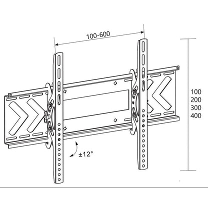 Suporte TV Parede  37"  - 70" Pulgadas Slim Inclinável