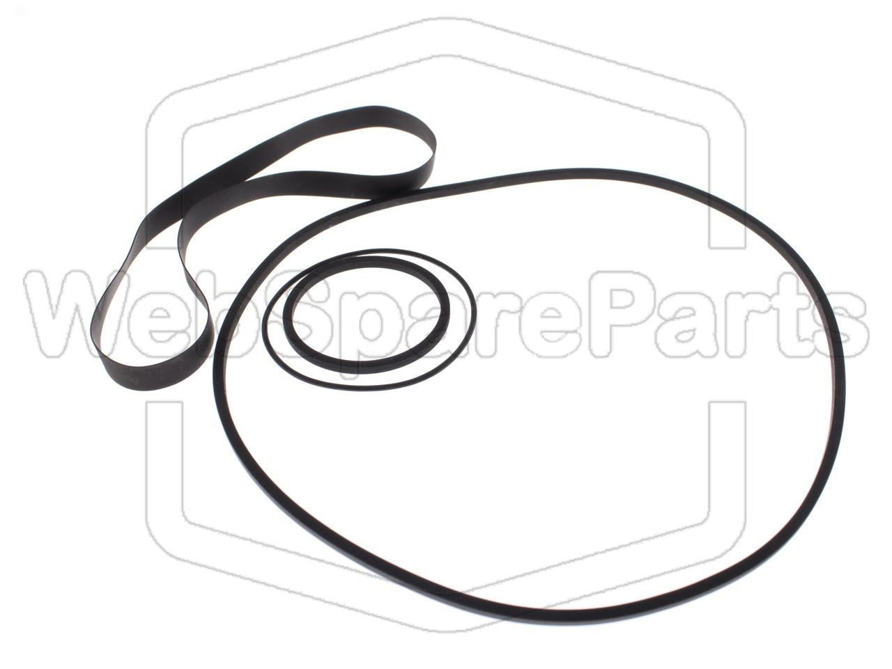 Kit de correias para video gravador Sharp VC-2300 N