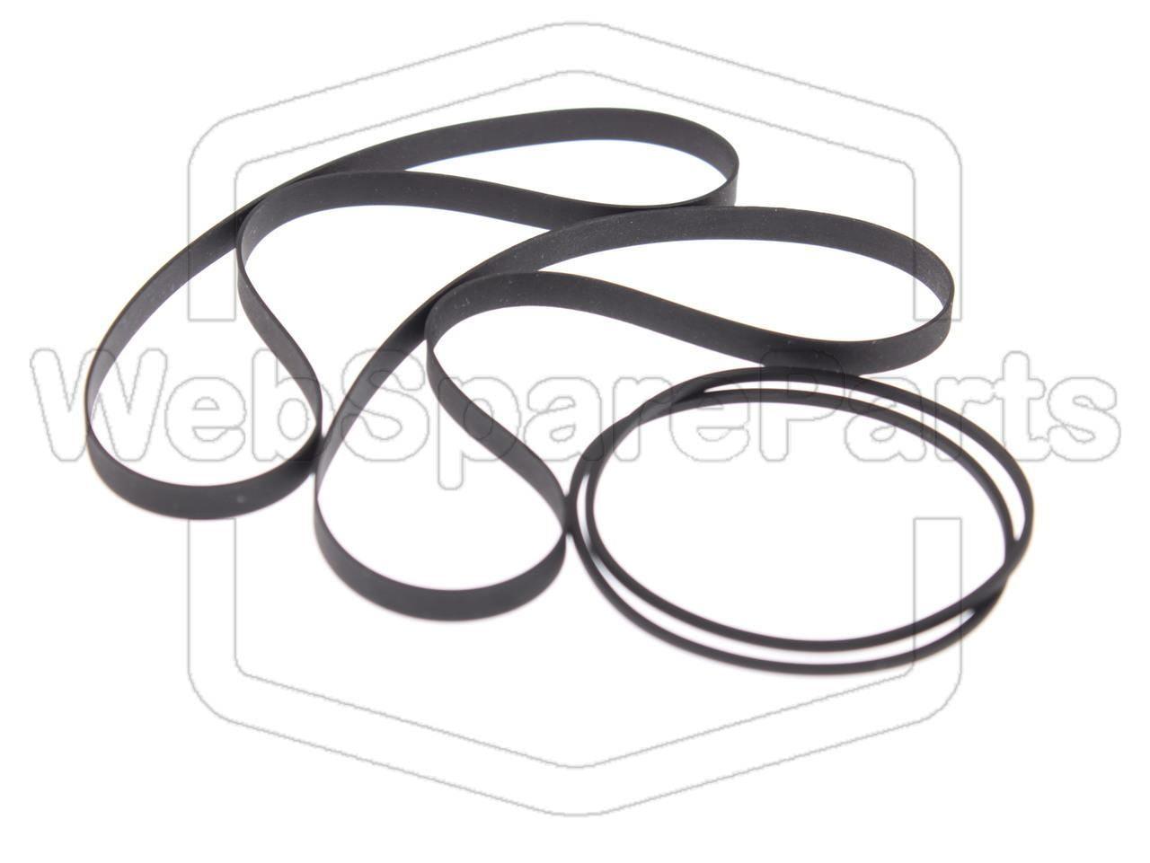 Kit Correias Para Deck de Cassetes Duplo Kenwood KX-949W