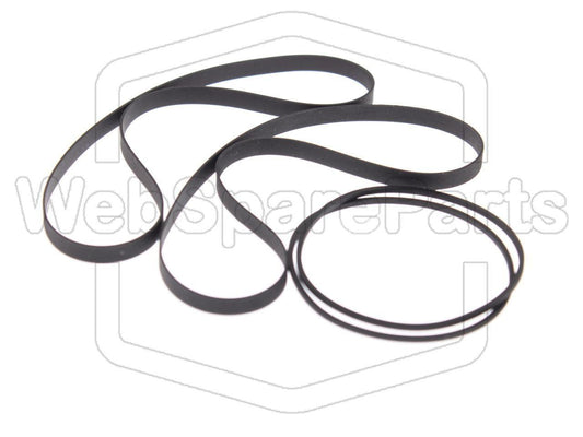 Kit Correias Para Deck de Cassetes Duplo Kenwood KX-949W