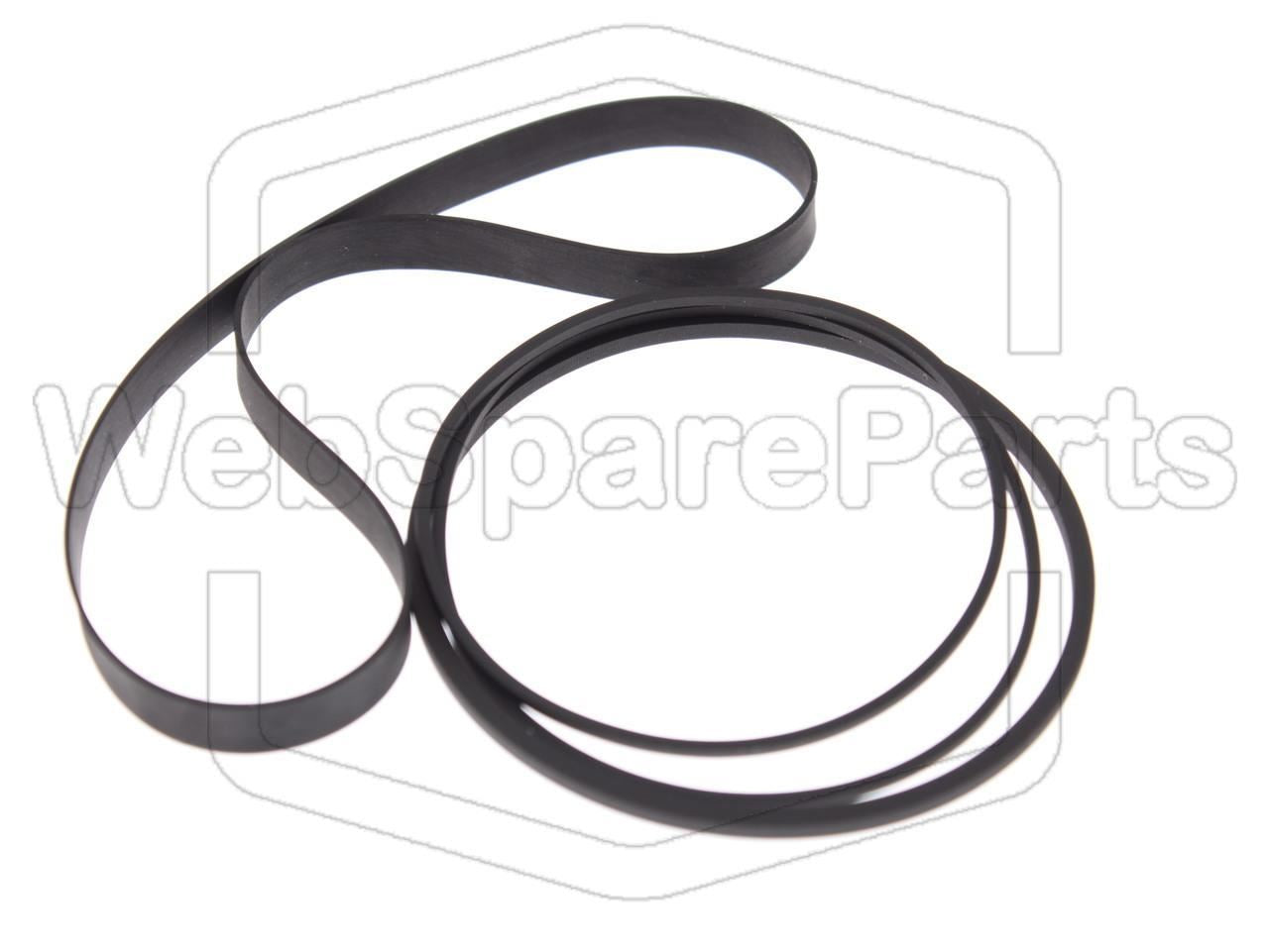 Kit Correias Para Leitor de Cassetes Stereo Kenwood KX-2006