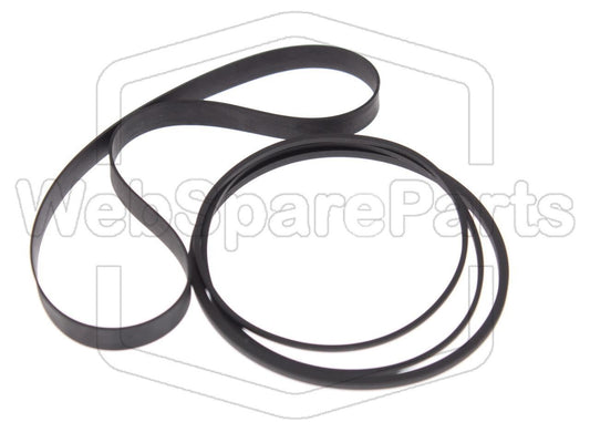 Kit Correias Para Leitor de Cassetes Stereo Kenwood KX-2006