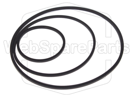 Kit Correias Para Video Cassette Thorn Fergunson FV-31R