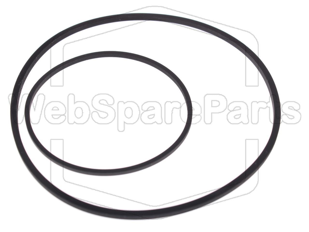 Kit Correias Para Video Cassette Telerent X 7100 X