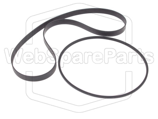 Kit Correias Para Deck de Cassetes Aiwa AD-3600