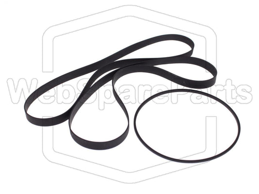 Kit Correias Para Deck de Cassetes Aiwa FX-W1500