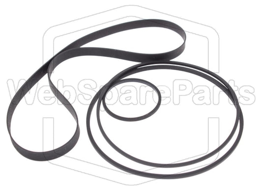 Kit Correias Para Deck de Cassetes Memorex SCT-83