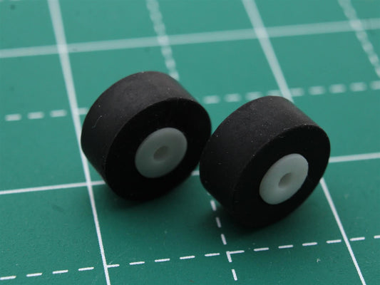 Rodas de pressão (pinch rollers) para deck de cassetes duplo Aiwa AD-WX110