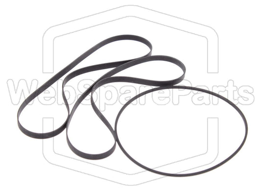 Kit Correias Para Deck de Cassetes Pioneer CT-W530R