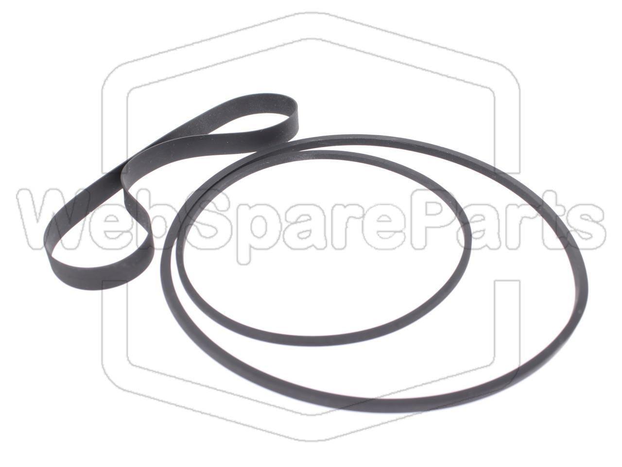 Kit Correias Para Video Cassette Sanyo VTC-5500 Betamax