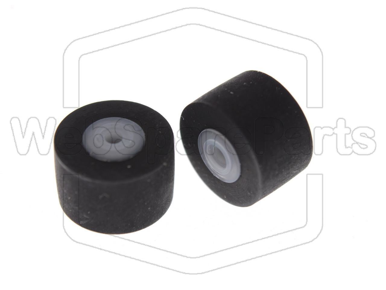 Rodas de pressão (pinch rollers) para deck de cassetes Teac R-H500