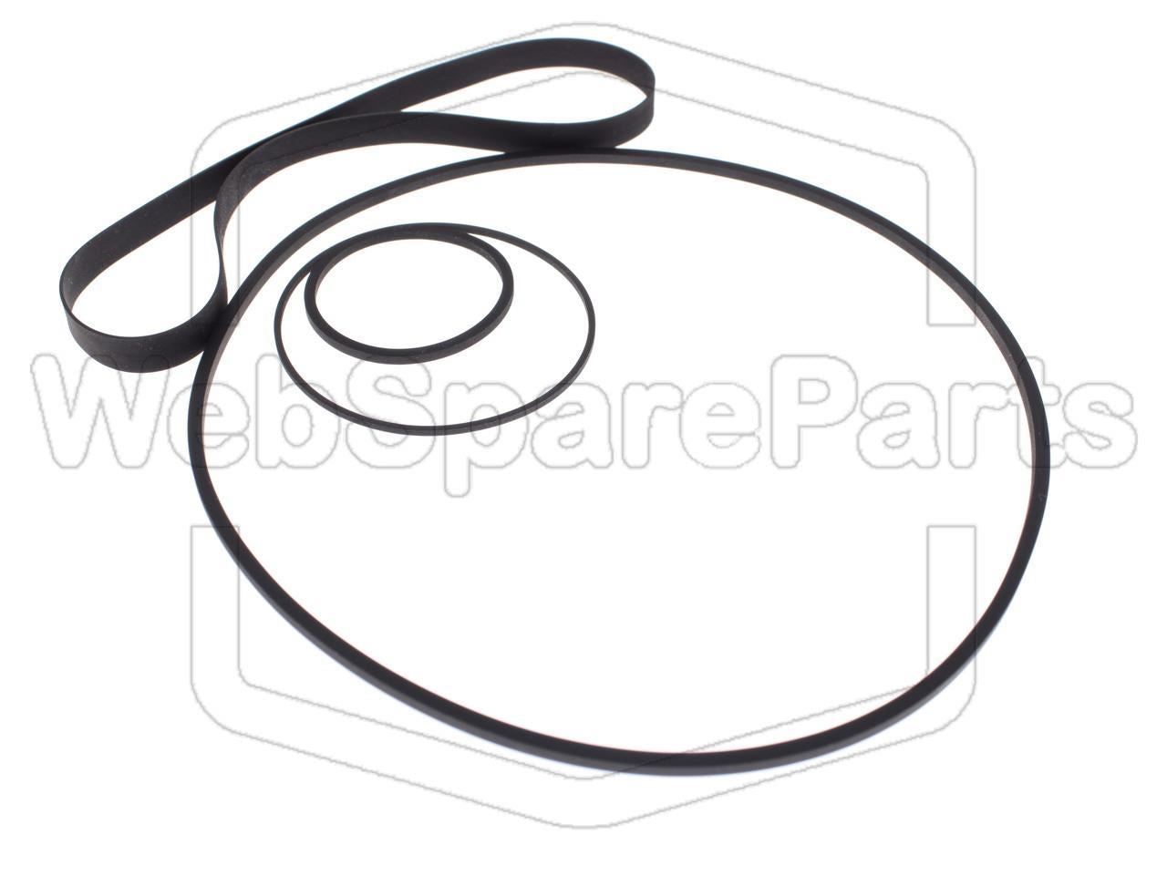 Kit de correias para video gravador NEC N-881