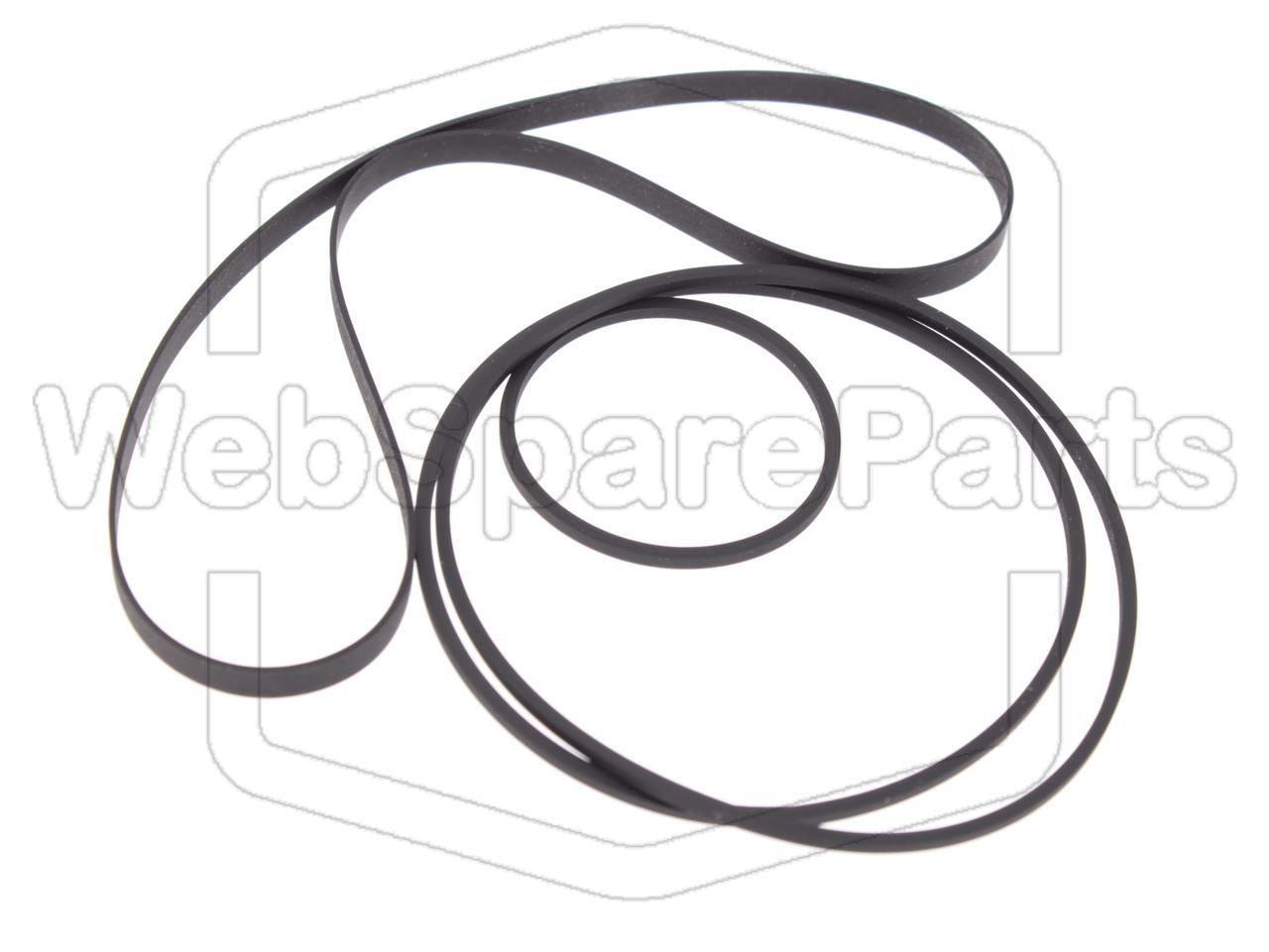 Kit Correias Para Deck de Cassetes Pioneer CT-3A