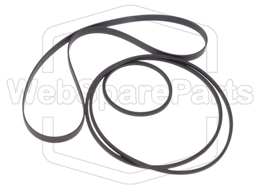Kit Correias Para Deck de Cassetes Pioneer CT-3A
