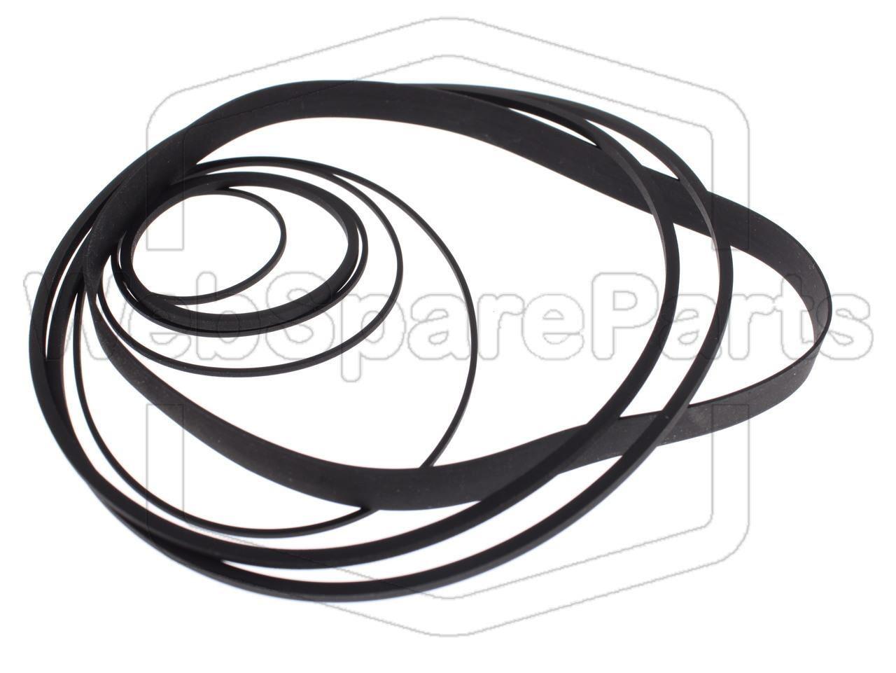 Kit Correias Para Video Cassette Telerent N-8001T