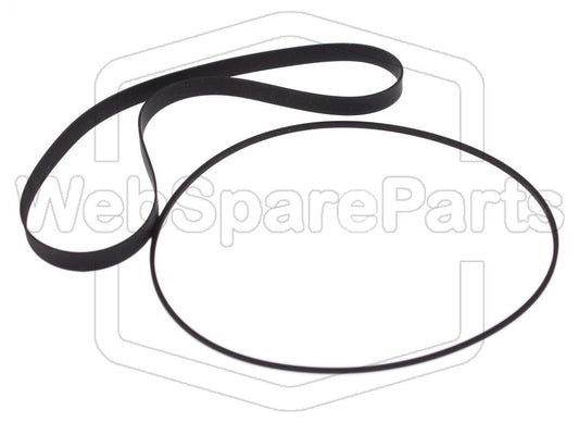 Kit Correias Para Deck de Cassetes Aiwa FX-70