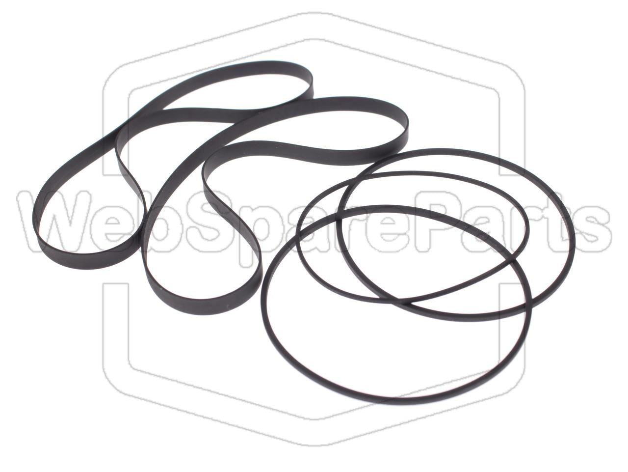 Kit de correias para deck de cassetes Lo-D D-W700