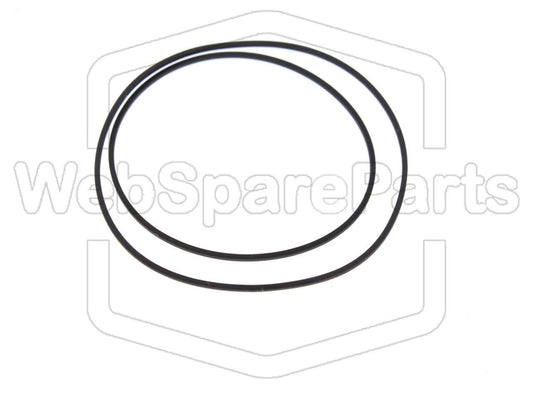 Kit de correias para walkman leitor de cassetes Panasonic RQ-SX78V