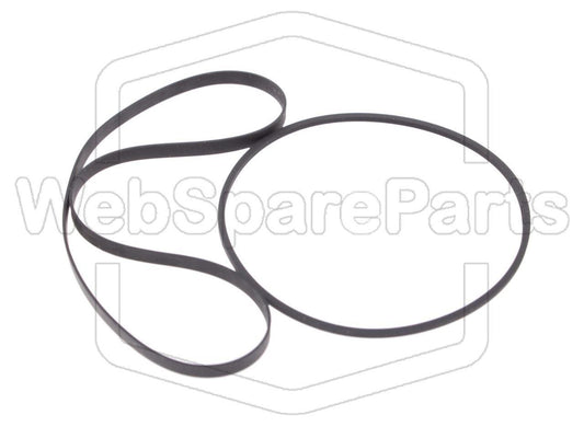 Kit Correias Para Deck de Cassetes Sony MHC-GS200