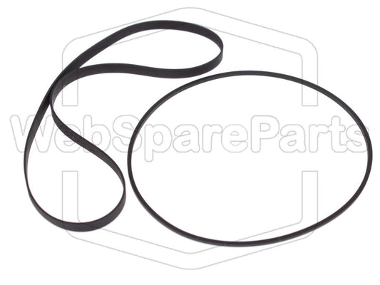 Kit Correias Para Deck de Cassetes Technics RS-B305