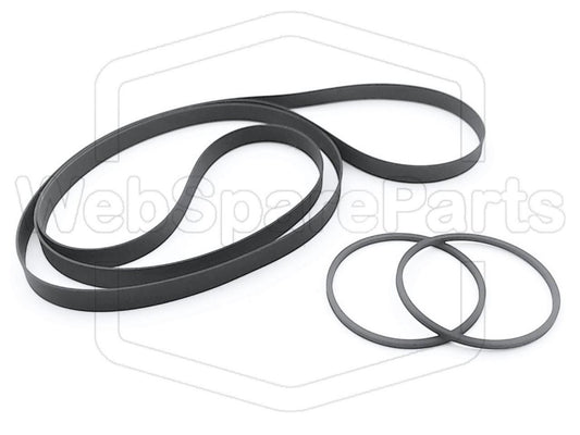 Kit de correias para gira-discos Sharp RP-114