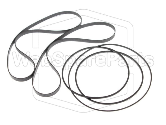 Kit de correias para deck de cassetes duplo Marantz 74 SD415
