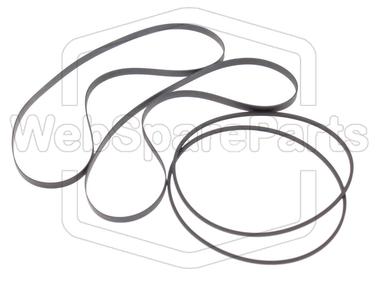 Kit Correias Para Deck de Cassetes Aiwa AD-WX200