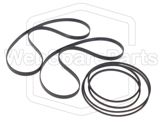 Kit Correias Para Deck de Cassetes Duplo Kenwood KX-W6040