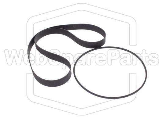 Kit de correias para deck de cartuchos de fita Akai CR-83D