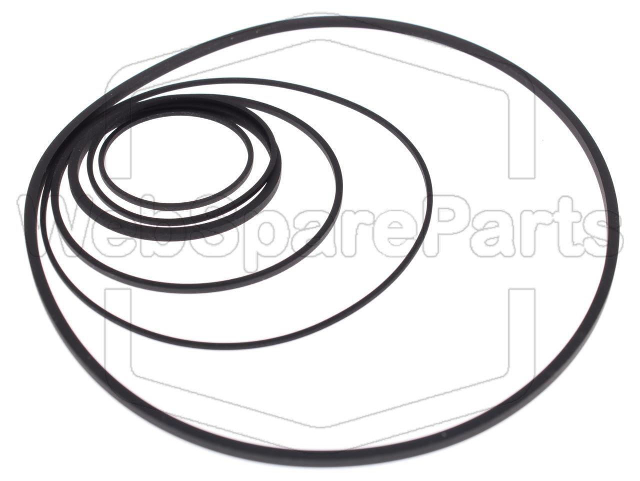 Kit Correias Para Video Cassette Telerent N-9600T