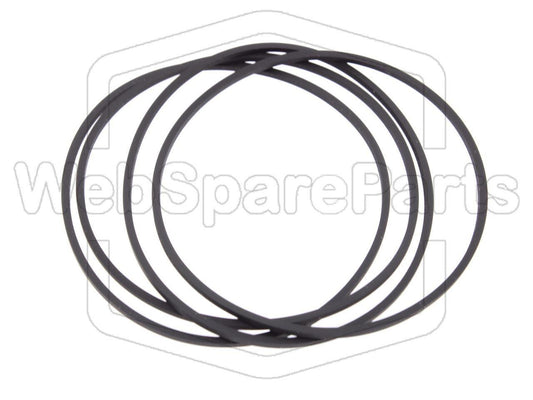 Kit Correias Para Deck de Cassetes Duplo Kenwood KX-W4050