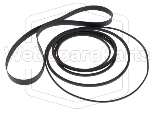 Kit de correias para video gravador Sony SL-C6E Betamax
